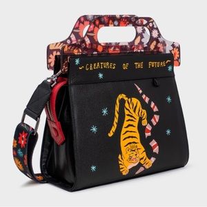 Min & Mon - Vali Black Leather Crossbody